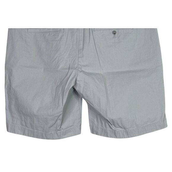 J. Crew 9" Frankie Stretch Chino Casual Mid Rise Shorts Pockets 12 Light Grey - Picture 6 of 15